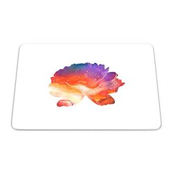 Bonamaison, Tapis de Souris Rectangle Imprimé Numériquement, Fond Antidérapant, pour Bureau et Maison, Taille: 22x18cm