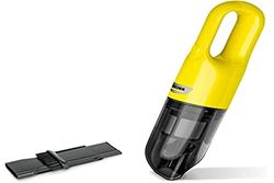 Kärcher CVH 2 accu-handstofzuiger, compacte en lichte kruimelzuiger voor snel gebruik, stofreservoir: 0,15 l, gewicht: 0,65 kg, incl. 7.2 V oplaadbare accu, USB oplader, 2-in-1 spleetmondstuk