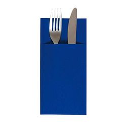 Garcia de Pou Tovaglioli Airlaid canguro 60 g/m² in scatola, 40 x 40 cm, carta, blu navy, 30 x 30 x 30 cm