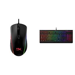 HyperX Pulsefire Surge – Ratón de Gaming RGB & Alloy Core RGB – Teclado de Membrana para Gaming (ES Layout)