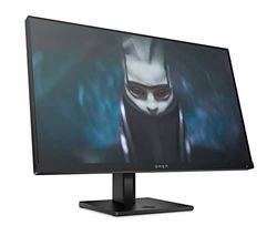 HP OMEN 24 Gaming Monitor, 23.8'' Full HD IPS 165hz, Gaming Console Compatible, 2x HDMI 2.0, 1x DisplayPort 1.4, AMD FreeSync Premium, Tilt, Pivot & height adjustments, VESA Mountable, Black