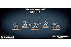 Games Workshop Warhammer 40k - Space Marine Scouts 99120101343 Noir
