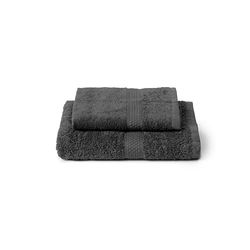 Caleffi Set Asciugamani Bagno Viso e Bidet in Cotone, Asciugamani Resistente a Lavaggi, Include 1 Asciugamano Viso 55x100 cm e 1 Asciugamano Bidet Ospite 40x60 cm, Asciugamani Caleffi 2 Pezzi