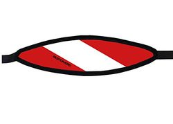 Best Divers IN/Flag-V maskerband van neopreen, klittenbandsluiting