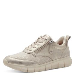 Tamaris 8-83705-42 Sneakers voor dames, Cloudy Gold, 37 EU breed, Cloudy Gold, 37 EU Breed