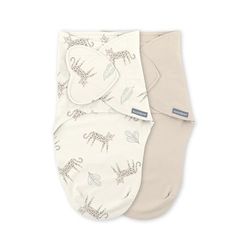 Ingenuity SwaddleMe Monogram Collection Swaddle, maat 0-3 maanden, 7-15 lbs, 2pk, 0,5 TOG - Born Free