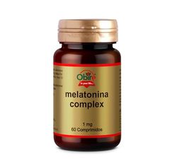 Obire | Melatonina Complex 1 mg | 60 Comprimidos | Dormir Bien | Efecto Relajante | Con Pasiflora, Amapola Californiana, Melisa, Tila y Valeriana