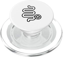 Microbioma Salud Intestinal Microbiota PopSockets PopGrip para MagSafe