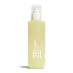3INA Makeup - The Yellow Cleanser - Huile Nettoyant Visage 5% Squalane + 1% Huie Avocat - Huile Démaquillante Renforce la Barrière Cutanée & L’élasticité - Oil Cleanser - Vegan - Cruelty Free