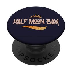 Ropa de calle Half Moon Bay California PopSockets PopGrip Adhesivo