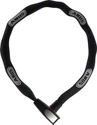 ABUS Anti-roubo de corrente Steel-O-Chain 8807K - Anti-roubo flexível de aço endurecido para bicicletas - nível de segurança 8-110 cm - preto