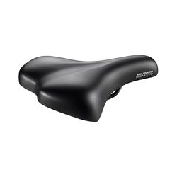 Selle San Marco BIOAKTIVE Sportive - Urban Cykelsadel, Stadscykelsadel, Bekväm - Storlek L1, Svart