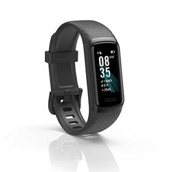 Hama Fitnesstracker 3910, IP68 waterdicht, sporthorloge met 1,05 inch full-touch lcd-display, fitnesshorloge met stappenteller, hartslagmeter, slaapanalyse, calorieënteller, fitnessarmband, 6 dagen