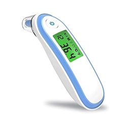 Reliance Medical Tympanic Digital Thermometer - Fast And Accurate Temperature Measurement With Ear Reading For Children And Adults, White