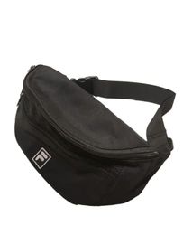 FILA Unisex Boshan Double Layer Zip Waistbag-Black-One Size Waist Bag, meerkleurig, eenheidsmaat, multicolor, One Size