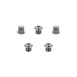 Best Divers Tappo Metallo per uscite LP (Blister 5 pz), Unisex Adulto, Grigio,