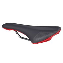 Spank OOOZY 280 Siodełko MTB E-Bike Cycle Gravel Dorośli Unisex Czarne/czerwone 265 mm x 144 mm