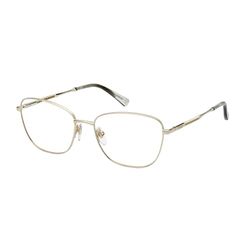 NINA RICCI VNR340 Gafas, Shiny Light Gold, 55 para Mujer