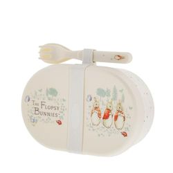 Beatrix Potter Flopsy Snack Box - Cubertería (6,5 cm), multicolor
