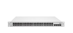 Cisco Meraki MS250-48FP Ethernet Switch - 48 Network, 4 Uplink, 2 Stack - Manageable - Twisted Pair, Optical Fiber - Modular - 3 Layer Supported - 1U High - Rack-mountable, Desktop - Lifetime Limited Warranty STCK CLD-MNGD 48X GBE 740W POE SW