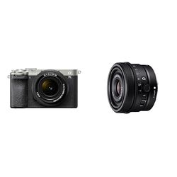 Sony α7CII + Lente SEL2860, Zoom 28-60mm F4-5.6 (Argento) + SEL-24F28G - Obiettivo Full-Frame Focale Fissa 24mm F2.8
