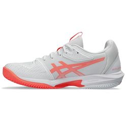 ASICS Solution Speed Ff 3 Clay sneakers för kvinnor, Vit sol korall, 42.5 EU