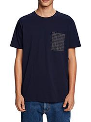 ESPRIT Herr 033EE2K307 t-shirt, 400/NAVY, XS, 400/marinblå, XS