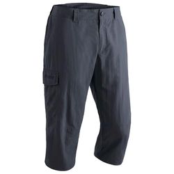 Maier Sports, Pantaloni a 3/4 Uomo Jens, Grigio (Graphite), 54