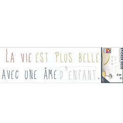 Plage 152398 - Adesivo decorativo, Vynil, 24 x 68 cm, multicolore
