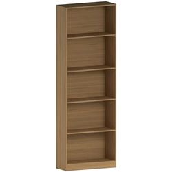 Vida Designs Home Discount Cambridge - estante de madeira de carvalho, 5 níveis, extra grande, para escritório, sala de estar, móveis
