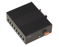 KALEA-INFORMATIQUE Gigabit Ethernet 8-poorts RJ45 10/100/1000 Mbps industriële netwerkschakelaar met rail- of vlakke montage en directe aansluiting voor voeding