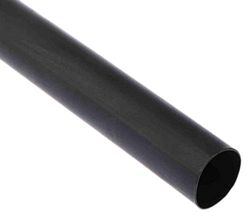 RS PRO Tubo termorretráctil de poliolefina con revestimiento adhesivo, color negro, diámetro de 24 mm, tasa de contracción 3:1, longitud 1,2 m