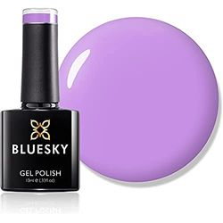 Bluesky Smalto Per Unghie Gel, Lilac Delight, Dc25, Viola, Pastello (Per Lampade Uv E Led) - 10 Ml