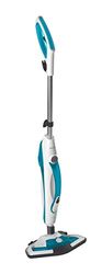 CONCEPT électroménager CP2000 Balai et nettoyeur vapeur 2 en 1 Perfect Clean, balai vapeur + nettoyeur vapeur à main détachable, large gamme d’accessoires, capacité du réservoir d’eau : 400 ml, capacité du réservoir à détergent : 150 ml, temps de chauffe