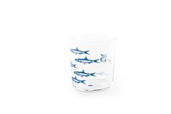 Excelsa Flore & Faune beker 8 x 8 x 9 cm blauw