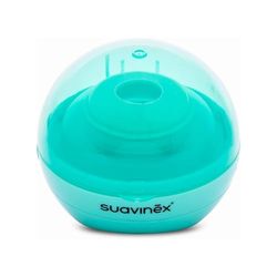 Suavinex, Bärbar nappsterilisator med UV-UV-ljus, eliminerar 99% av bakterierna på 3 minuter, batteridriven eller USB, säker, inga kemikalier, perfekt resor, Duccio grön