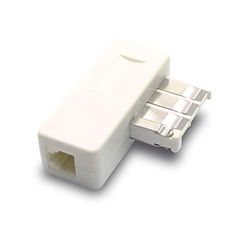 Metronic 483408 Mobilis Manlig PTT Plug US/8 kuddar vit