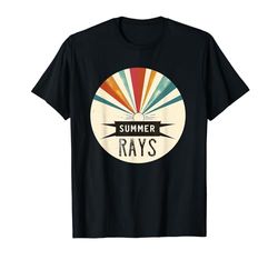 Rayos frescos de verano en temporada de vacaciones Camiseta