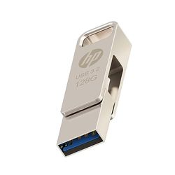 HP 128GB x206c OTG 3.2 Type-C/Type-A Metal Flash Drive