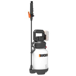 Pulverizador de presión 20V Máx. WORX | WG829E.9 | sin batería, ni cargador | Caudal 25 Litros/hora | Boquilla de pulverización | Correa para el hombro