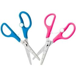 Westcott schaar met automatische opening voor kinderen blauw 12,7 cm