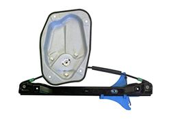 PROPOSTEONLINE Window Regulator Mechanism Made for Volkswagen Golf from 2004 to 2009 5 Rear Doors Left w/Panel 1K4839461B