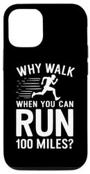 Custodia per iPhone 12/12 Pro Ultra Running Ultramarathon Runner Marathoner Ultra