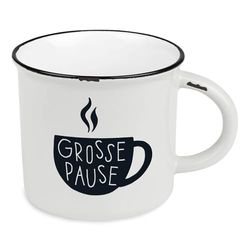 Grafik-Werkstatt Vintage | Tasse en céramique à offrir | Grande pause