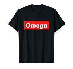 Omega Nome Camicia Idea Regalo Personalizzata per Omega Maglietta