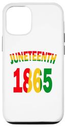 Custodia per iPhone 15 Vintage Giugno 19 Giugno 1865 Black History Month Men