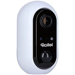 Rollei Bezprzewodowa kamera do monitoringu 1080p, bezprzewodowa kamera monitorująca z rozdzielczością Full-HD i sterowaniem za pomocą aplikacji. Chroniona zgodnie z IP64
