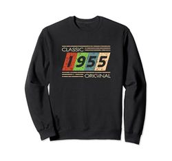 Classic 1955 Original Vintage Birthday Est Edición II 1955 Sudadera