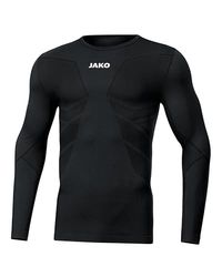 JAKO Maillot de sous-Vêtements Manches Longues pour Homme, Taille XXS, Noir