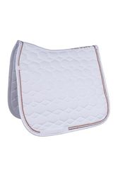 HKM Rosegold Glamour Style Tapis Blanc Dressage poney